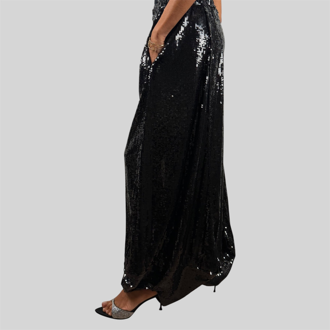 Pantalone in paillettes