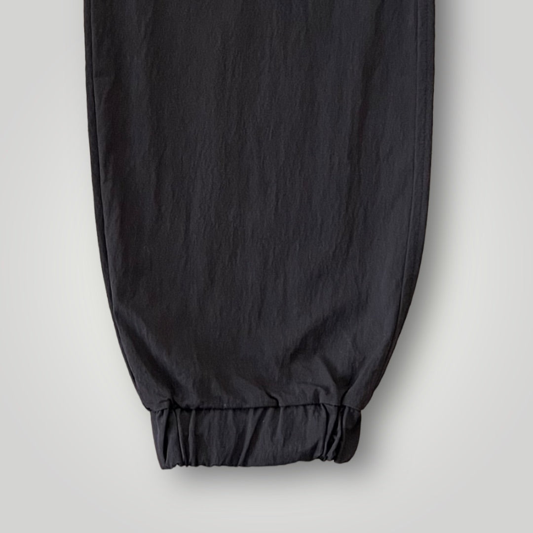 Pantalone loose nylon nero