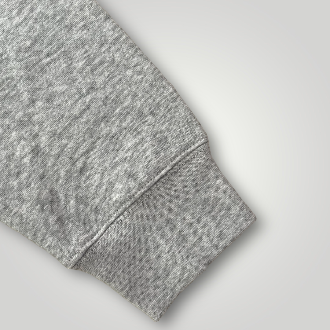 Felpa cappuccio grigio chiaro