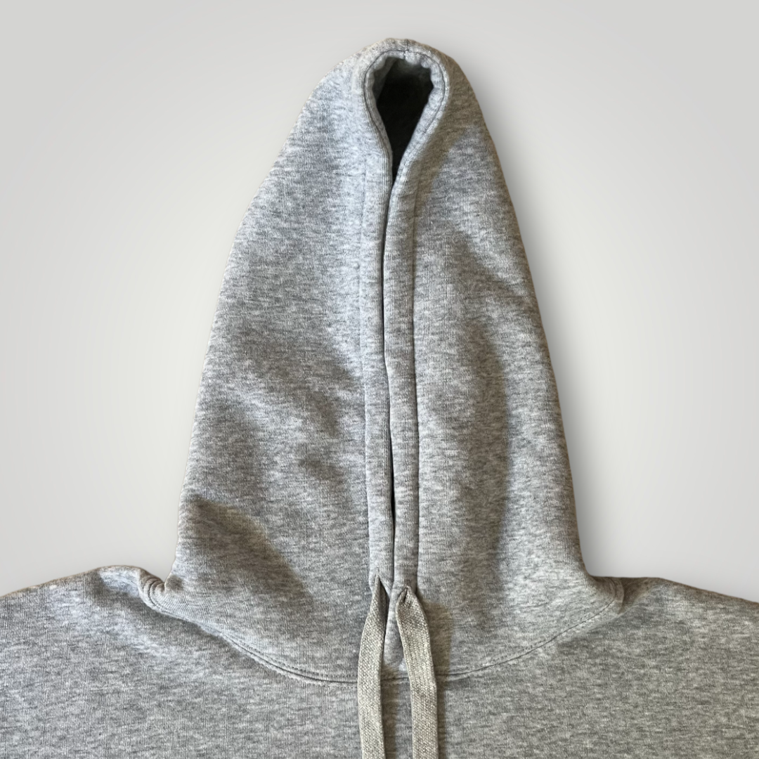 Felpa cappuccio grigio chiaro