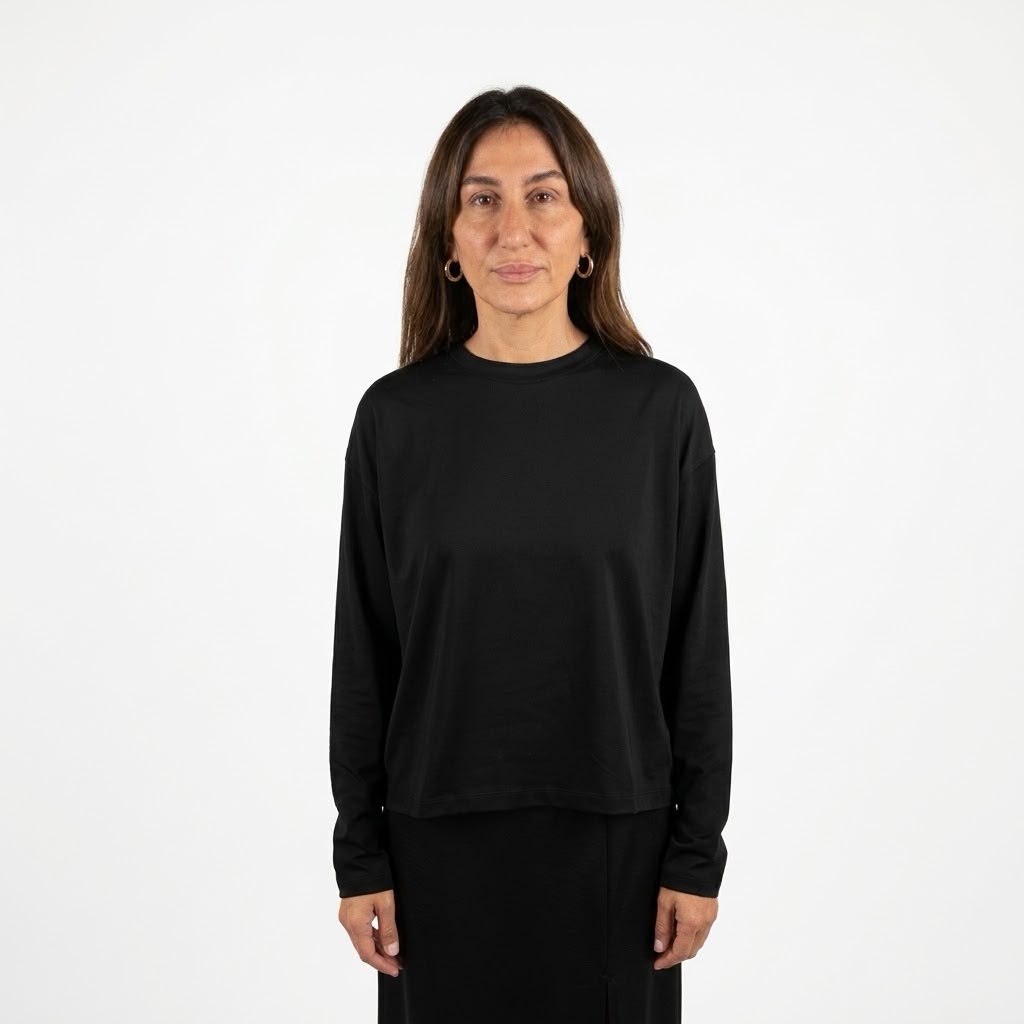 T-shirt nera