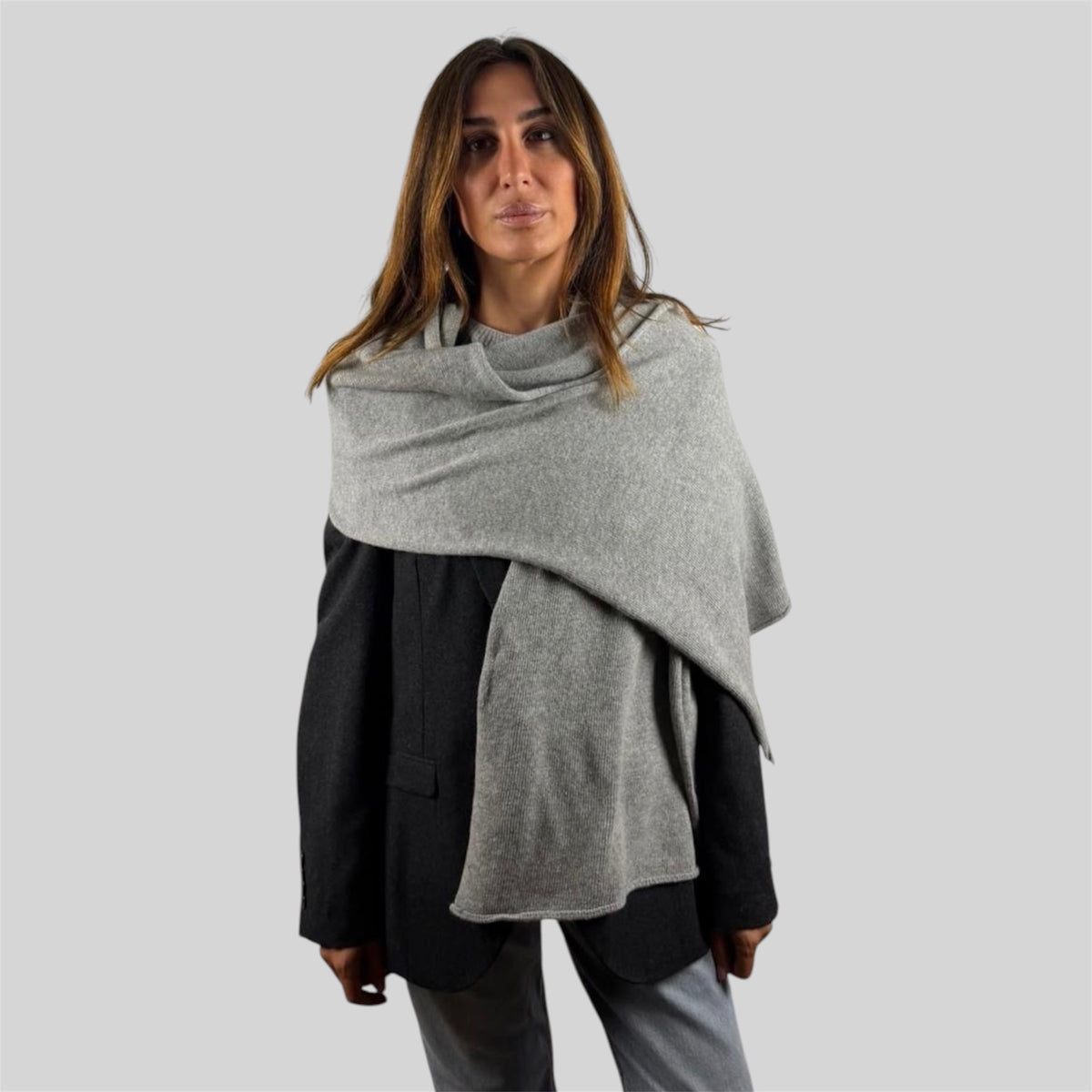 Stola lana e cashmere
