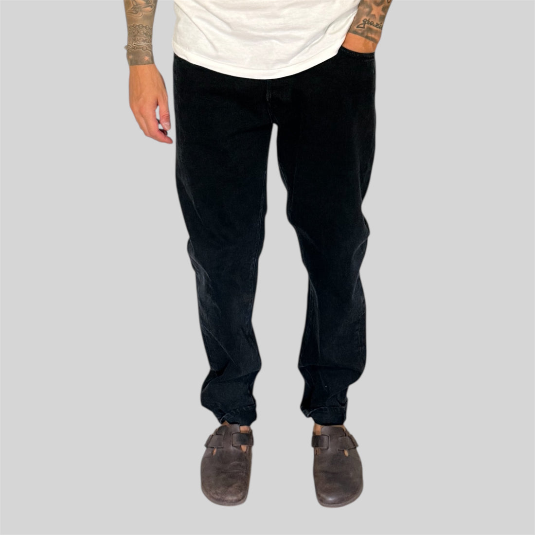 Jeans relaxed nero