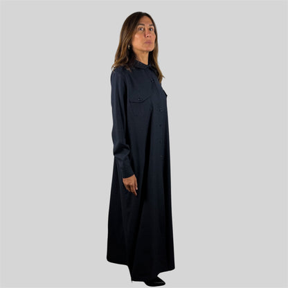 Abito oversize blu