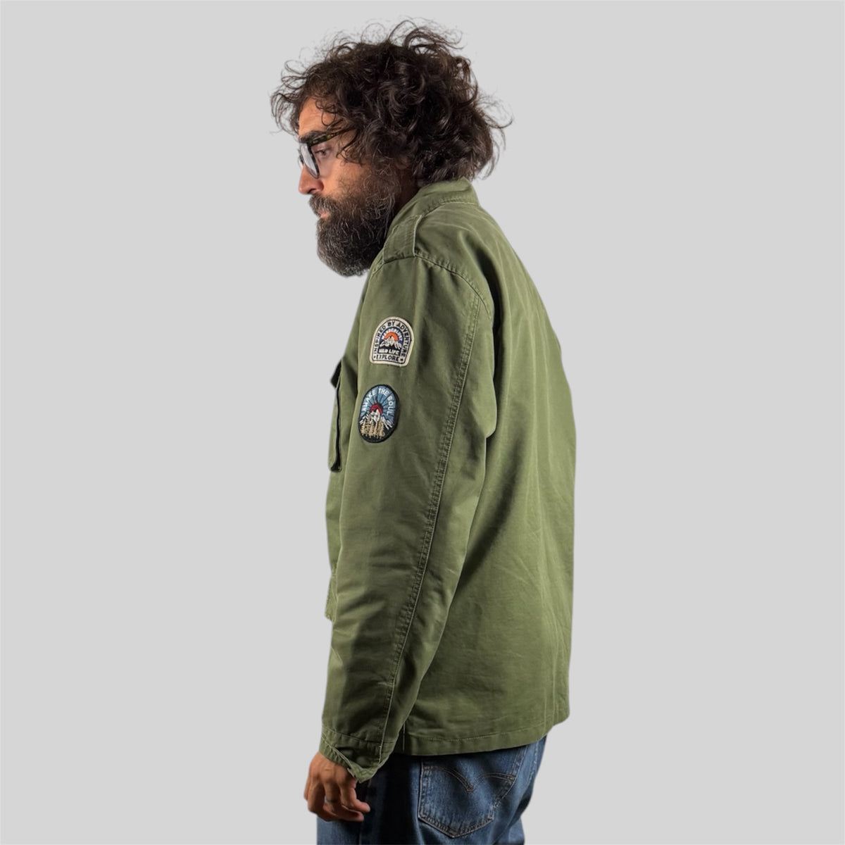 Capotto verde militare