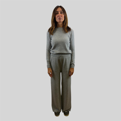 Completo pantalone e maglia girocollo