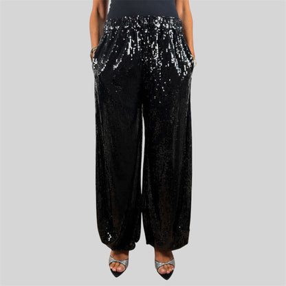 Pantalone in paillettes