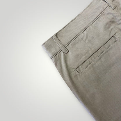 Pantalone straight beige