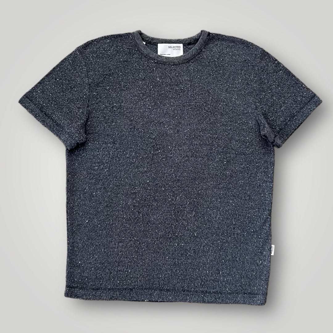 T-Shirt in spugna blu