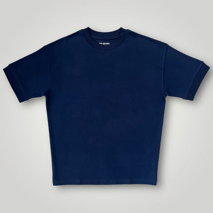 T-Shirt over blu