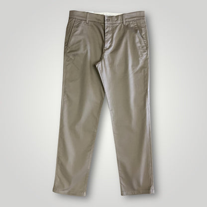 Pantalone straight beige