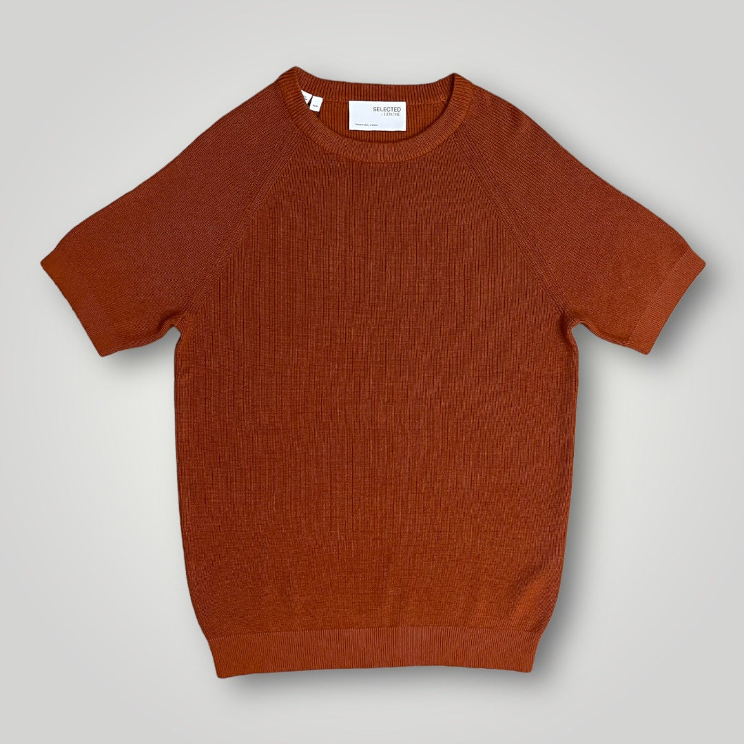 Maglia mezza manica arancio