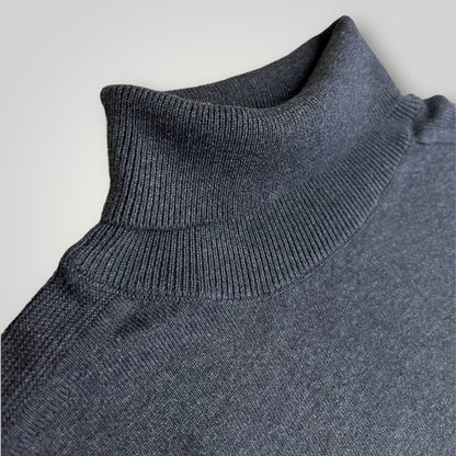 Maglione collo alto dark gray